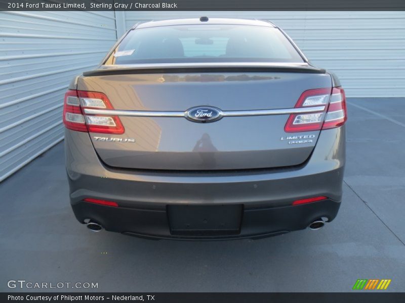 Sterling Gray / Charcoal Black 2014 Ford Taurus Limited