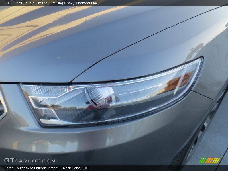 Sterling Gray / Charcoal Black 2014 Ford Taurus Limited