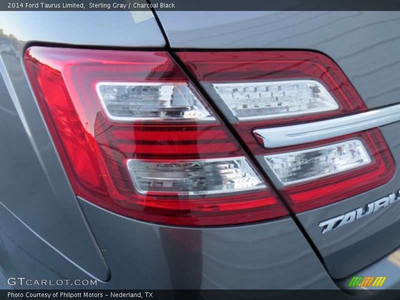 Sterling Gray / Charcoal Black 2014 Ford Taurus Limited