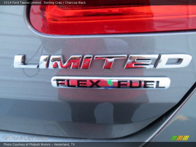 Sterling Gray / Charcoal Black 2014 Ford Taurus Limited