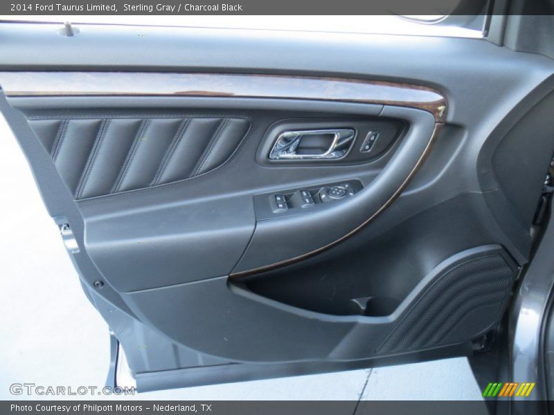 Sterling Gray / Charcoal Black 2014 Ford Taurus Limited