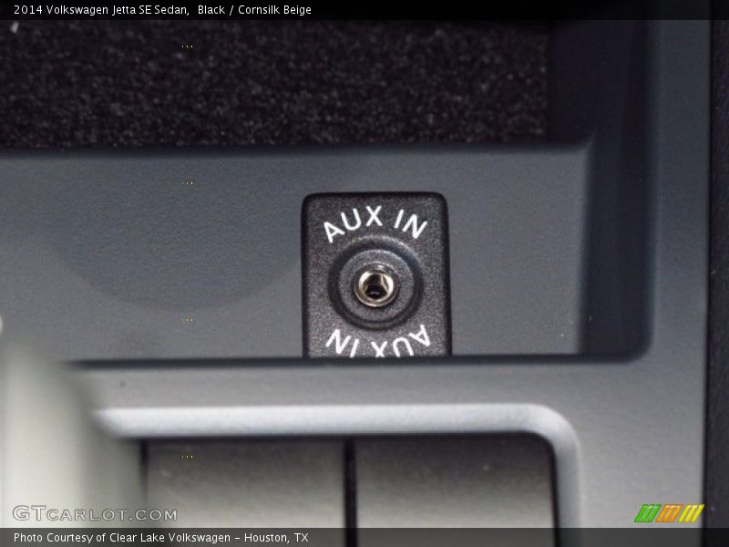 Black / Cornsilk Beige 2014 Volkswagen Jetta SE Sedan