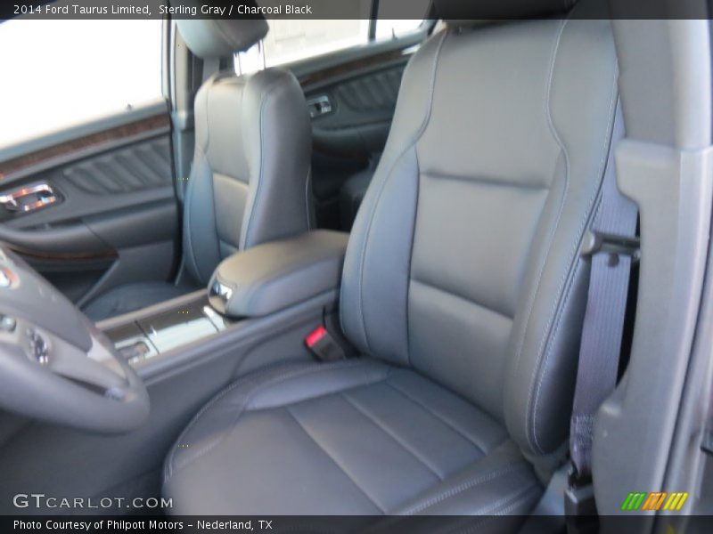 Sterling Gray / Charcoal Black 2014 Ford Taurus Limited