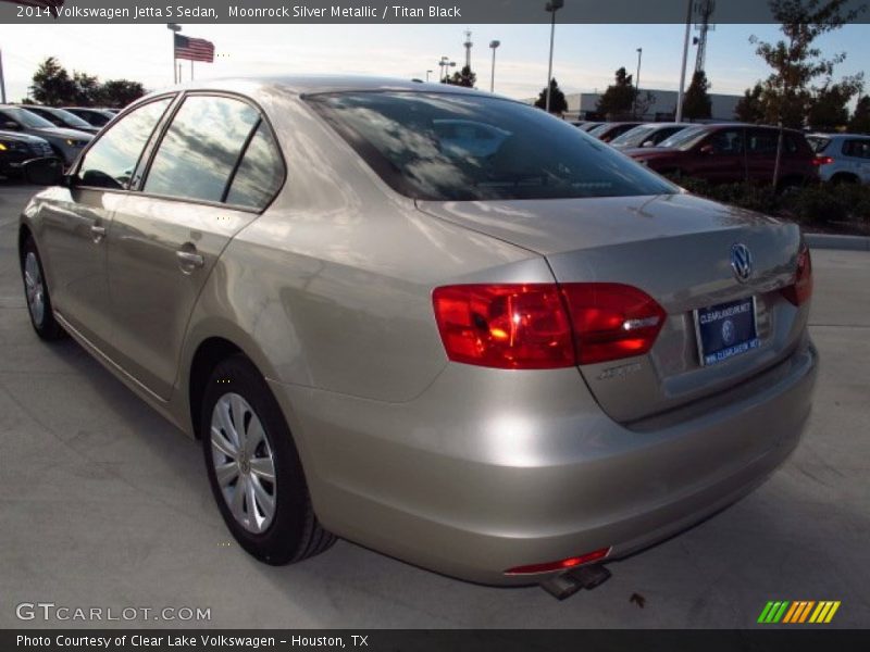 Moonrock Silver Metallic / Titan Black 2014 Volkswagen Jetta S Sedan