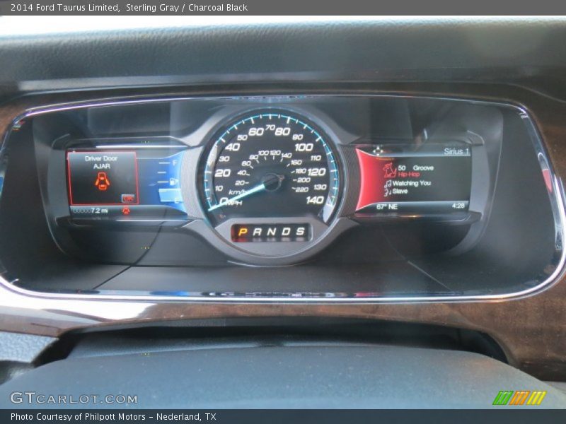 Sterling Gray / Charcoal Black 2014 Ford Taurus Limited