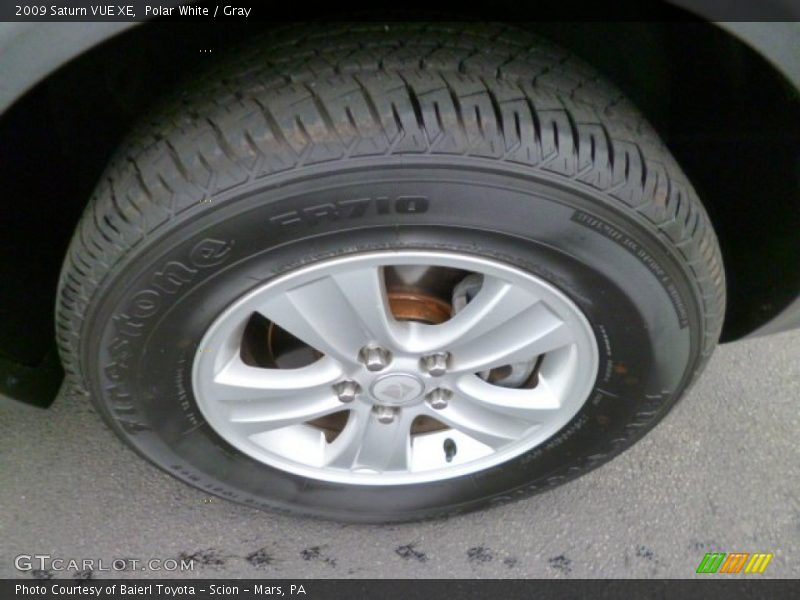 Polar White / Gray 2009 Saturn VUE XE