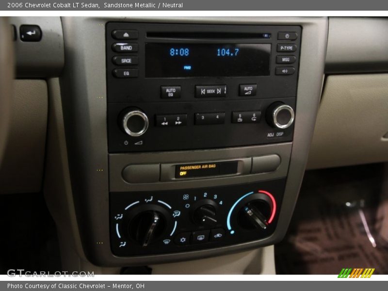 Sandstone Metallic / Neutral 2006 Chevrolet Cobalt LT Sedan