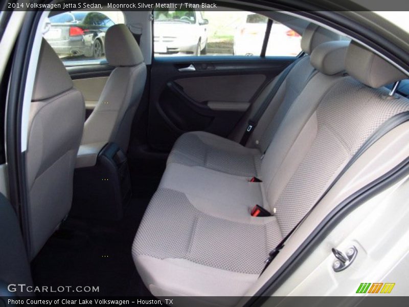 Moonrock Silver Metallic / Titan Black 2014 Volkswagen Jetta S Sedan