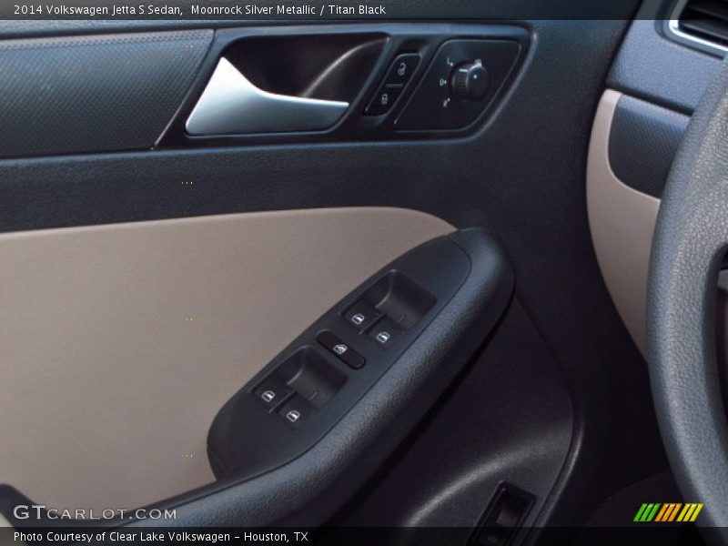 Moonrock Silver Metallic / Titan Black 2014 Volkswagen Jetta S Sedan