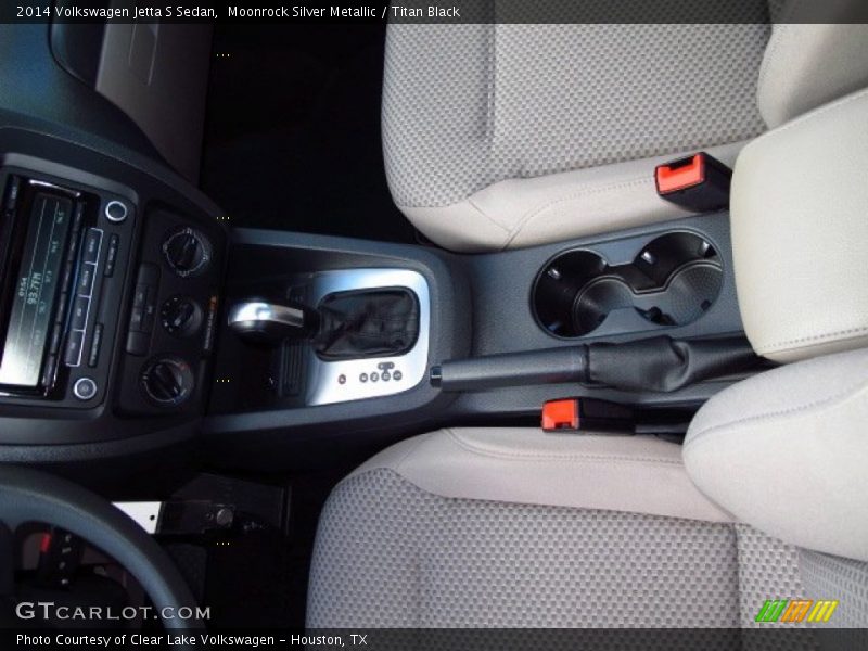 Moonrock Silver Metallic / Titan Black 2014 Volkswagen Jetta S Sedan