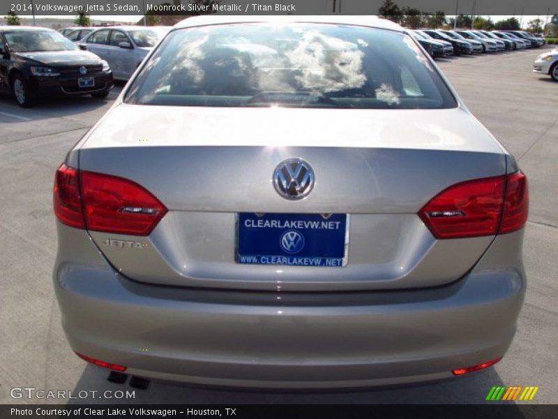 Moonrock Silver Metallic / Titan Black 2014 Volkswagen Jetta S Sedan
