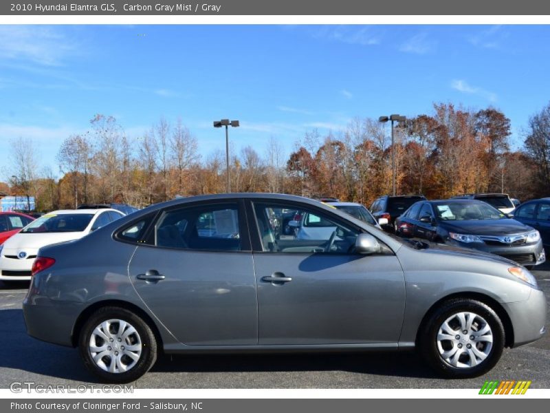 Carbon Gray Mist / Gray 2010 Hyundai Elantra GLS