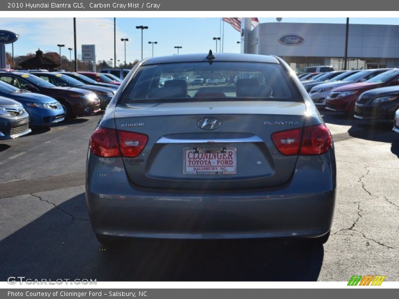 Carbon Gray Mist / Gray 2010 Hyundai Elantra GLS
