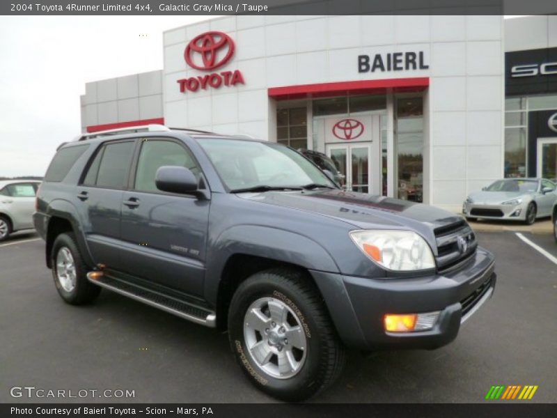 Galactic Gray Mica / Taupe 2004 Toyota 4Runner Limited 4x4