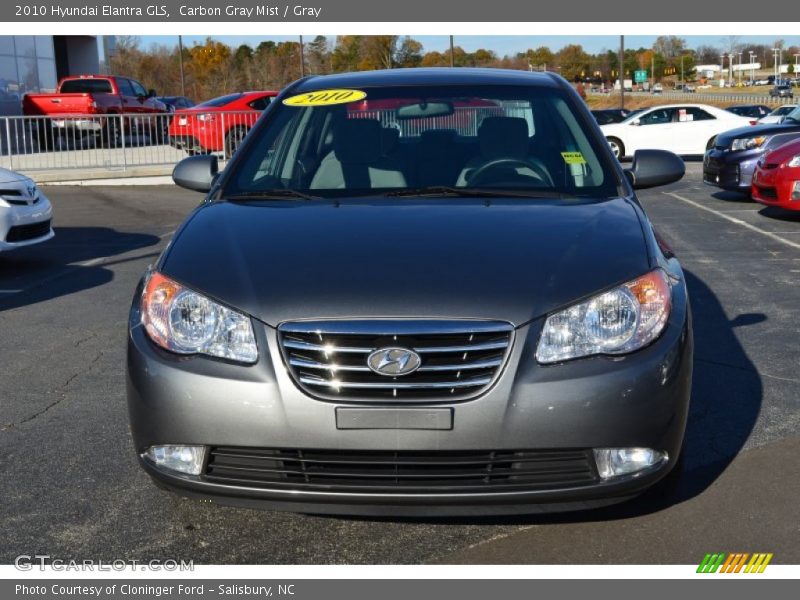 Carbon Gray Mist / Gray 2010 Hyundai Elantra GLS