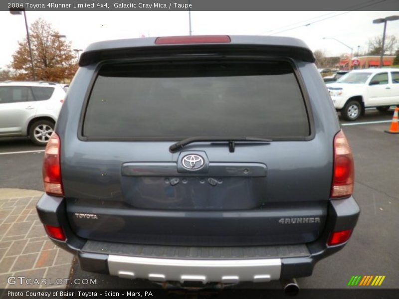 Galactic Gray Mica / Taupe 2004 Toyota 4Runner Limited 4x4