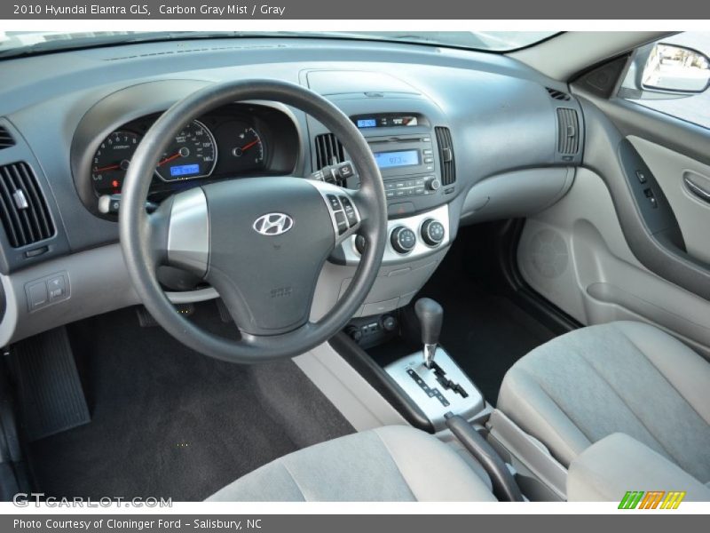 Carbon Gray Mist / Gray 2010 Hyundai Elantra GLS