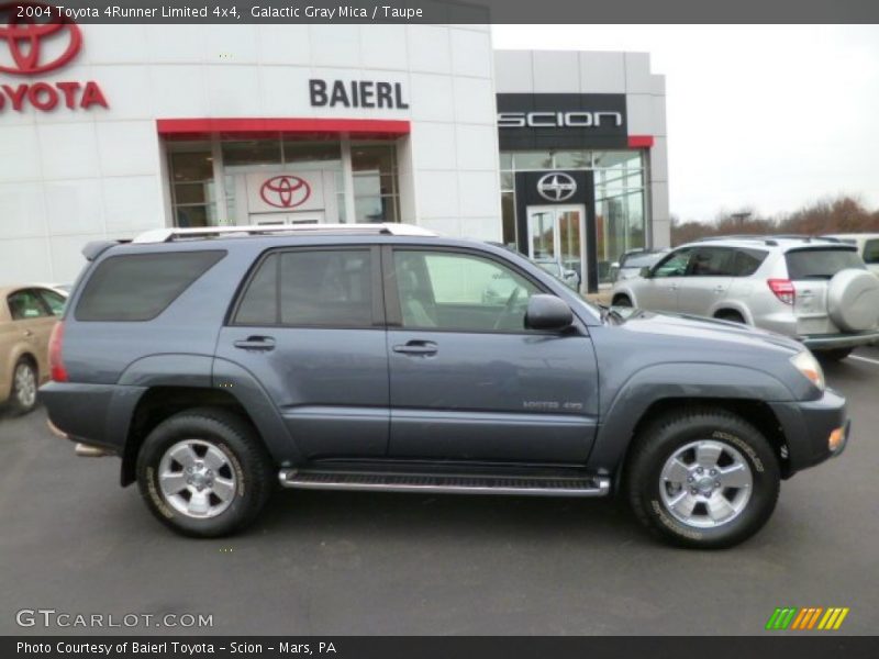 Galactic Gray Mica / Taupe 2004 Toyota 4Runner Limited 4x4