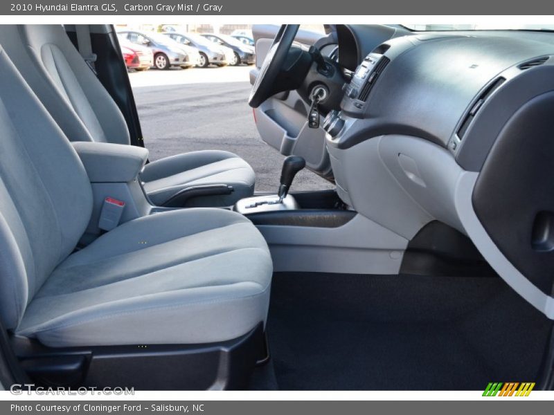 Carbon Gray Mist / Gray 2010 Hyundai Elantra GLS