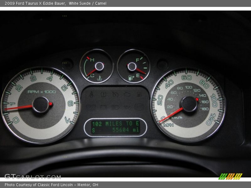  2009 Taurus X Eddie Bauer Eddie Bauer Gauges