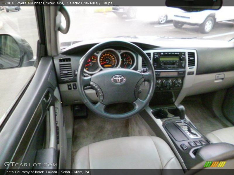 Galactic Gray Mica / Taupe 2004 Toyota 4Runner Limited 4x4