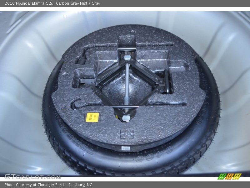 Carbon Gray Mist / Gray 2010 Hyundai Elantra GLS