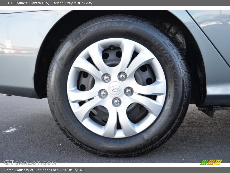 Carbon Gray Mist / Gray 2010 Hyundai Elantra GLS