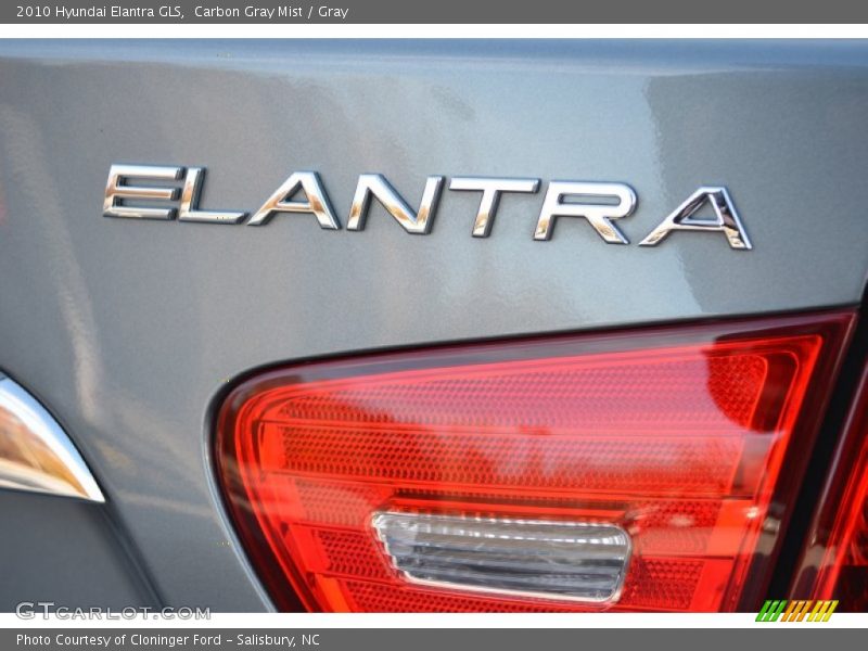 Carbon Gray Mist / Gray 2010 Hyundai Elantra GLS