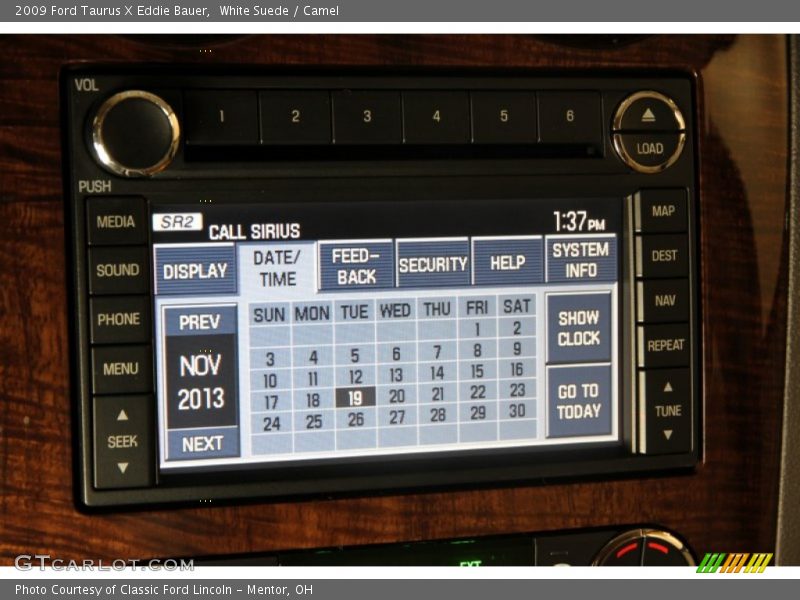 White Suede / Camel 2009 Ford Taurus X Eddie Bauer