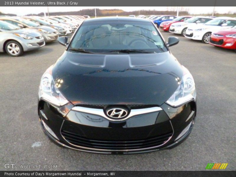 Ultra Black / Gray 2013 Hyundai Veloster