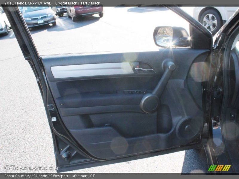 Crystal Black Pearl / Black 2011 Honda CR-V LX 4WD