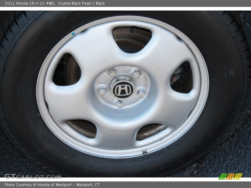 Crystal Black Pearl / Black 2011 Honda CR-V LX 4WD