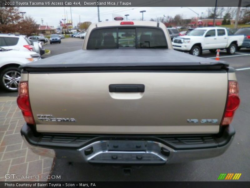 Desert Sand Mica / Taupe 2008 Toyota Tacoma V6 Access Cab 4x4