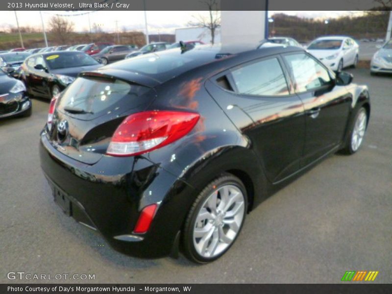 Ultra Black / Gray 2013 Hyundai Veloster