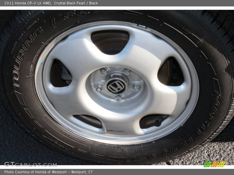 Crystal Black Pearl / Black 2011 Honda CR-V LX 4WD