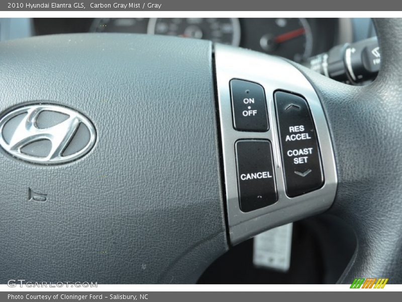 Carbon Gray Mist / Gray 2010 Hyundai Elantra GLS