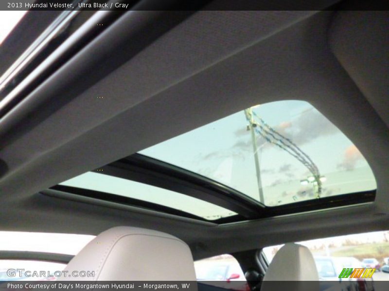 Ultra Black / Gray 2013 Hyundai Veloster