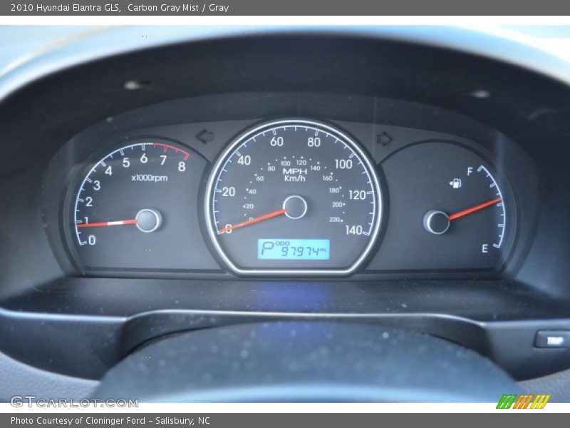 Carbon Gray Mist / Gray 2010 Hyundai Elantra GLS