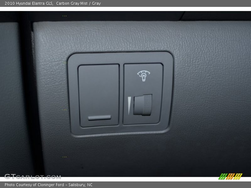 Carbon Gray Mist / Gray 2010 Hyundai Elantra GLS