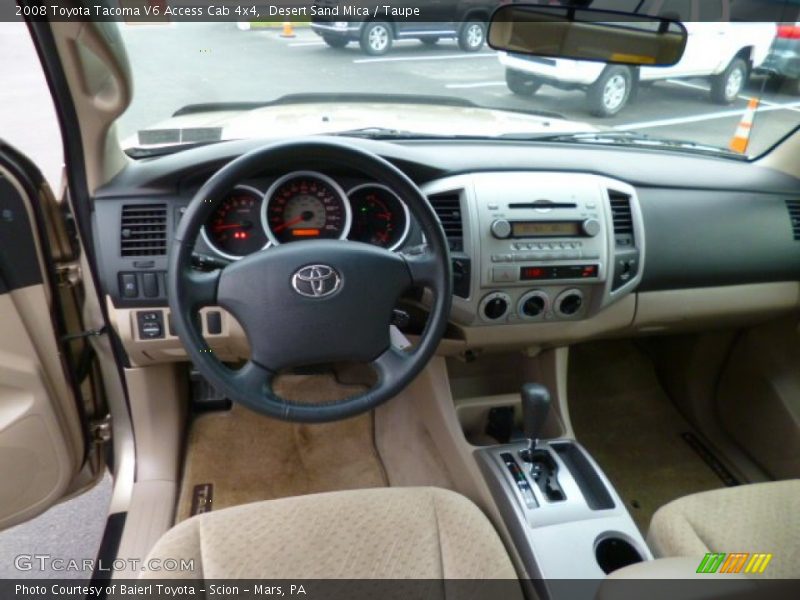 Desert Sand Mica / Taupe 2008 Toyota Tacoma V6 Access Cab 4x4