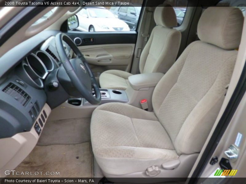 Desert Sand Mica / Taupe 2008 Toyota Tacoma V6 Access Cab 4x4