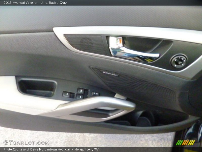 Ultra Black / Gray 2013 Hyundai Veloster