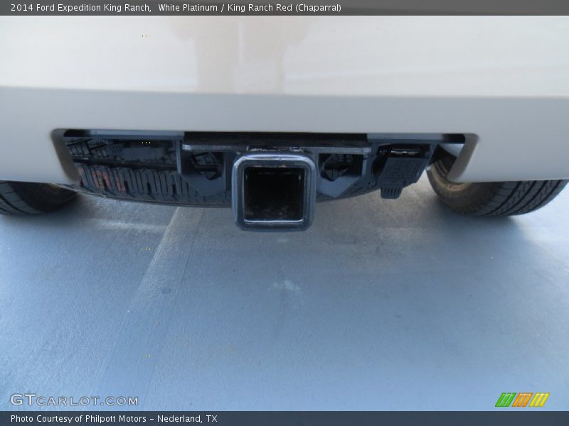 White Platinum / King Ranch Red (Chaparral) 2014 Ford Expedition King Ranch