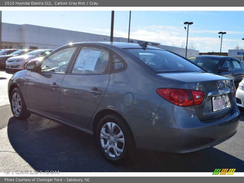 Carbon Gray Mist / Gray 2010 Hyundai Elantra GLS