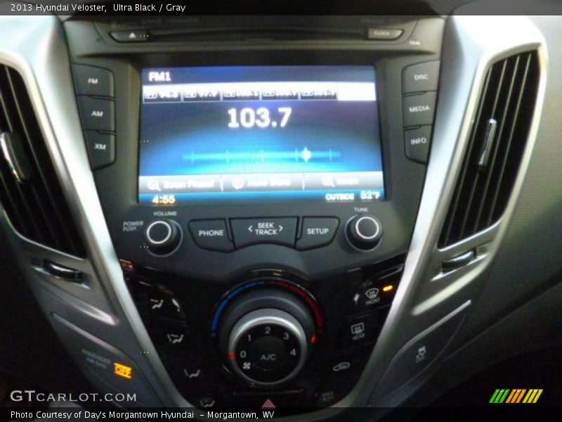 Ultra Black / Gray 2013 Hyundai Veloster