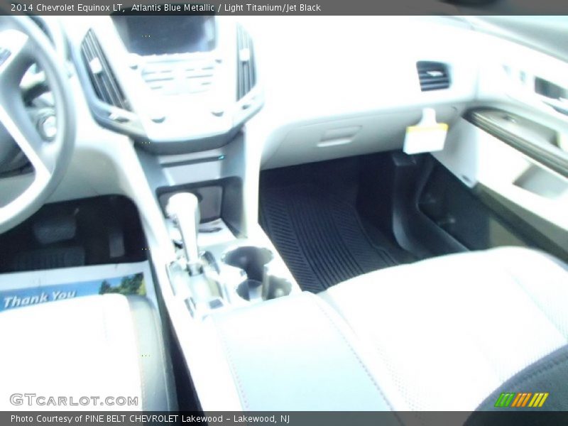 Atlantis Blue Metallic / Light Titanium/Jet Black 2014 Chevrolet Equinox LT