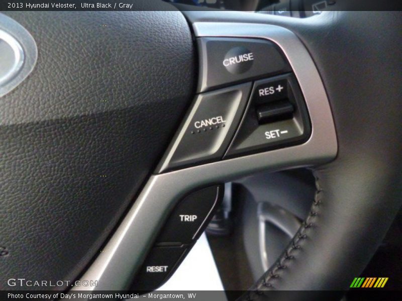 Ultra Black / Gray 2013 Hyundai Veloster