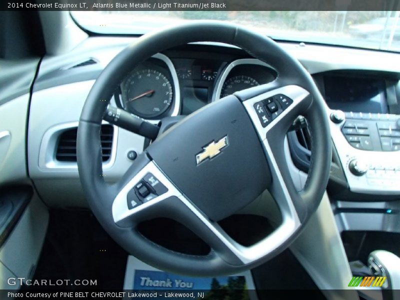Atlantis Blue Metallic / Light Titanium/Jet Black 2014 Chevrolet Equinox LT
