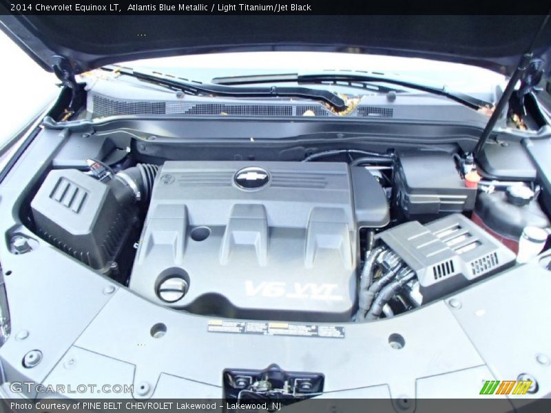 Atlantis Blue Metallic / Light Titanium/Jet Black 2014 Chevrolet Equinox LT