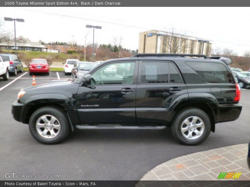 Black / Dark Charcoal 2006 Toyota 4Runner Sport Edition 4x4